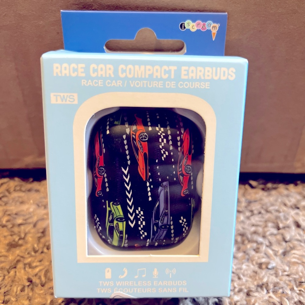 Kid's Race Car-Print Wireless
